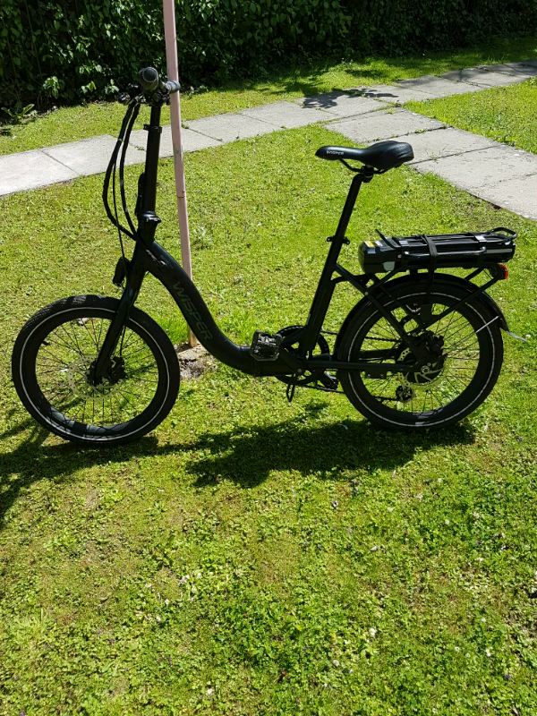 wisper electric folding bike